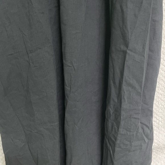 J. Jill Womens Dress Gray Linen Blend Side Buttons with Slits Sz Large Tall NWT - Picture 4 of 13